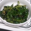 hozunyam's cooksnap of when they made モロヘイヤのおひたし.
