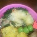 お腹がポニョ's cooksnap of when they made 簡単！ピザ風味？お弁当にブロッコリー♪.