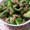 TadashiccK's cooksnap of when they made 簡単☆ゴーヤの梅肉ツナあえ.