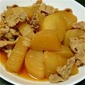 じゅーーーーん's cooksnap of when they made 定番！豚肉と大根の煮物.