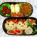 あやっﾍﾟ's cooksnap of when they made キャラ弁❤タコ君がINたこ焼き風おにぎり.
