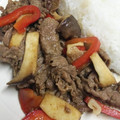 zerolily's cooksnap of when they made 牛肉とえりんぎとパプリカ炒め.