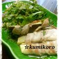 ☆くみころ's cooksnap of when they made レンジで調理♪茄子のグルグル巻き★｡ﾟ,.
