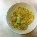 ひとり飯's cooksnap of when they made 驚きのツナ焼きそば☆.
