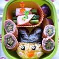 vivian☆'s cooksnap of when they made たまごっちキャラ＜まめっち＞＊キャラ弁.