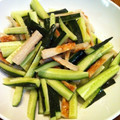 ことみぃ's cooksnap of when they made きゅうりとちくわのごま油和え.