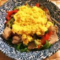 yukamyao's cooksnap of when they made ゴーヤのお祭炒め♪.