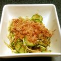 なっちぃ☆7's cooksnap of when they made キャベツきゅうり梅みょうがおつまみサラダ.