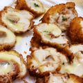 ＊しーちゃん's cooksnap of when they made ささみの梅しそミョウガロールカツ.