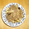 Jaye's cooksnap of when they made なすとひき肉の甘辛ニンニク炒め.
