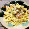 ゆずゴーヤ's cooksnap of when they made お手軽＊カンタン　❁クリームパスタ❁.