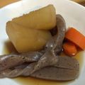 みき☆DROP's cooksnap of when they made 家庭の味；大根とこんにゃくと人参の煮物.