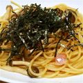nosuya's cooksnap of when they made しめじとベーコンの和風パスタ.