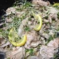 kitchenＫ's cooksnap of when they made 簡単◎塩豚バジルの常夏すっきりレモン.