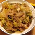もうらん's cooksnap of when they made 豚にらキャベツのピリ辛スープ.