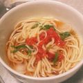 な＊つ＊こ's cooksnap of when they made 【農家のレシピ】冷やし梅シソうどん.