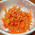 ふむのすけ's cooksnap of when they made 人参１本だけ！人参のナムル.