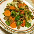 時花菜's cooksnap of when they made カラフル♪生姜焼き.