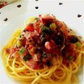 SSmamSS's cooksnap of when they made 簡単❤トマトの冷製パスタ❤.