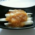 うふ230's cooksnap of when they made ◆糖尿病◆長芋の梅ドレッシングあえ.