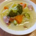 時花菜's cooksnap of when they made お野菜たっぷりクリームスープ♡.