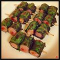 ayaly＊'s cooksnap of when they made お弁当のおかずに！青じそウィンナー.