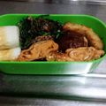 ウサびん's cooksnap of when they made お弁当にも！醤油麹ｄｅオクラ人参の卵焼き.