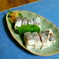 ｍａｈａｌｏ0313's cooksnap of when they made 〆鯵の押し寿司♪.