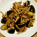 yukakobata's cooksnap of when they made ナスときのこたっぷり！豚みそ炒め☆.