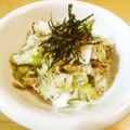coyoyoc's cooksnap of when they made レンジでキャベツと納豆のゆかり和え.