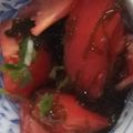 きらり流れ星's cooksnap of when they made トマトもずく酢.