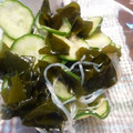 さとみにぃ～'s cooksnap of when they made 簡単☆きゅうりと春雨とワカメの酢のもの.