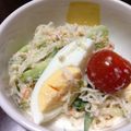 みゆゆうママ's cooksnap of when they made リメイク☆刺身のつまサラダ.