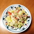 ニャゴママ's cooksnap of when they made サッパリ☆レタスとカニカマのマヨポン和え.