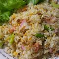 うれしのちゃん's cooksnap of when they made 納豆と蟹カマの炒飯.