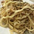 alohapine's cooksnap of when they made 梅とサーディンのパスタ☆.