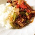 ぺいくみ's cooksnap of when they made 牛肉のトマト煮ごはん.