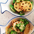 みみよす's cooksnap of when they made オクラとれんこんで作る夏のきんぴら.