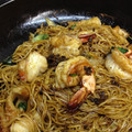 hazella's cooksnap of when they made 海鮮上海焼きそば（上海炒麺）.