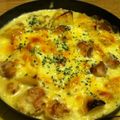 こっぷぽ～ん's cooksnap of when they made ひよこ豆・チキン・ポテトの豆乳グラタン☆.
