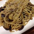 poohmoe13's cooksnap of when they made 茄子ときのこのペペロンチーノ☆レモン風味.