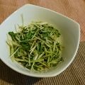 光美ママ's cooksnap of when they made ＊減塩*水菜とじゃこのサッと炒め＊.