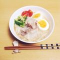 har:'s cooksnap of when they made ごまだれ☆冷やしうどんやそうめんに.