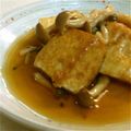 とものりのもと's cooksnap of when they made 簡単☆絹厚あげのしめじポン酢餡掛け.