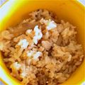 まめぐろりあ's cooksnap of when they made 鶏飯（鶏そぼろの炊き込みご飯）.