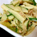 キャシーキャサリン's cooksnap of when they made 葛きりのさっぱり和え.