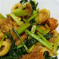 koroo16's cooksnap of when they made 小松菜・ちくわ・うすあげの煮びたし.