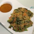 ohashilife's cooksnap of when they made 夏バテ解消！納豆と小松菜のチヂミ&タレ.