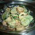モグタソ's cooksnap of when they made きゅうりと竹輪の味噌マヨ.