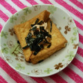 るらちゃん's cooksnap of when they made たらこスパのソースで〜厚揚げ炒め♪.